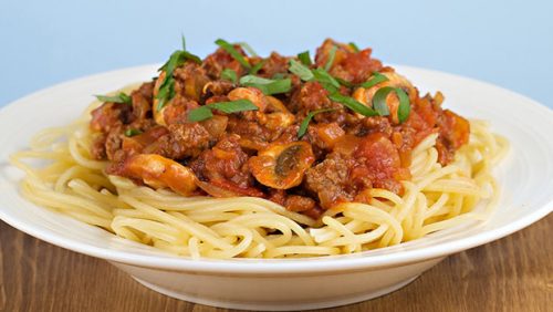 spaghetti bolognese