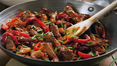 easy meal plan week 5 beef stirfry