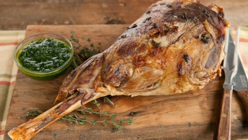 roast leg of lamb