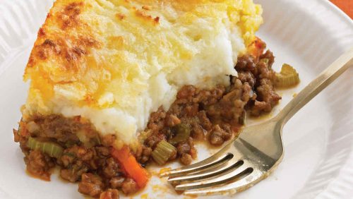 easy meal plan week 4, shepherds pie