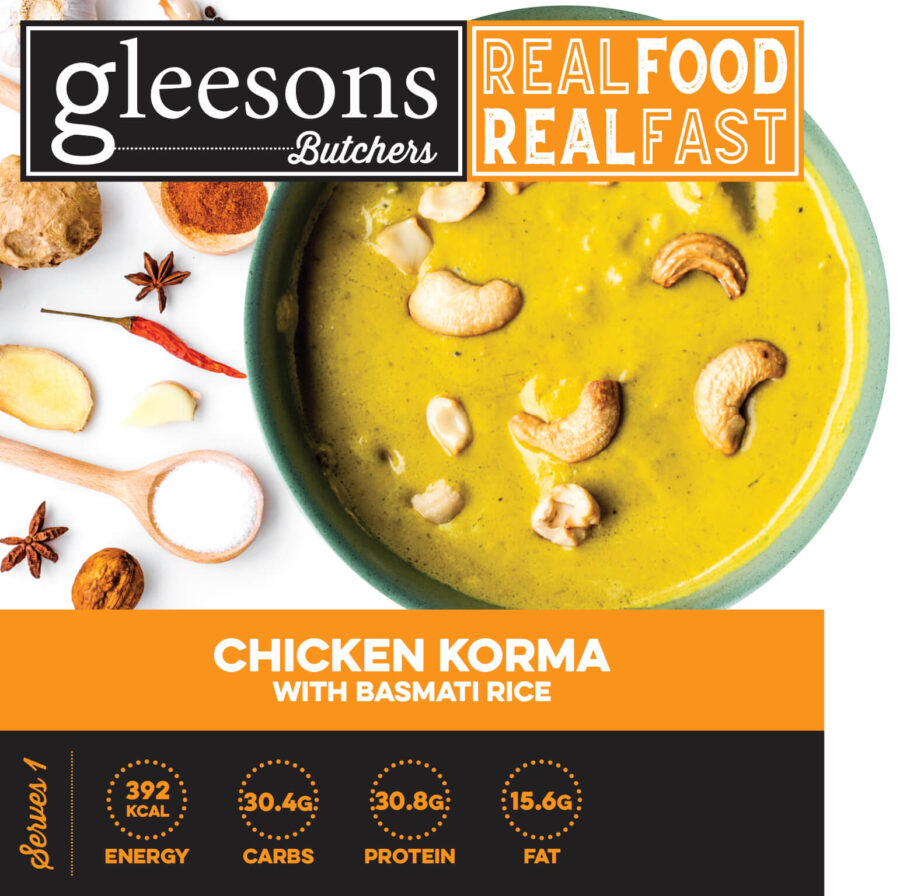 Chicken korma ready meal