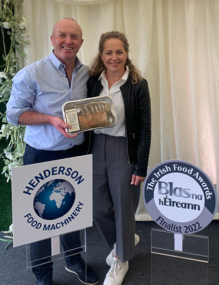 paddy and maeve gleeson at blas na heireann awards 2022