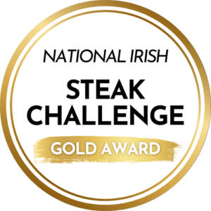 National Irish Steak Challenge Gold Award winner